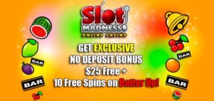 slot madness no deposit bonus codes